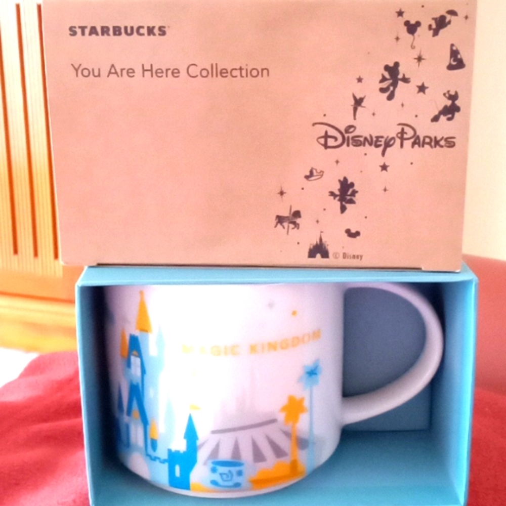 DISNEY AND STARBUCKS "YOU ARE HERE" COLLECTION MUG